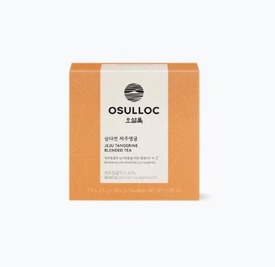 Osulloc Чай Samdayeon Jeju Young Citrus – 3 пакетика, освежающая корейская цитрусовая смесь