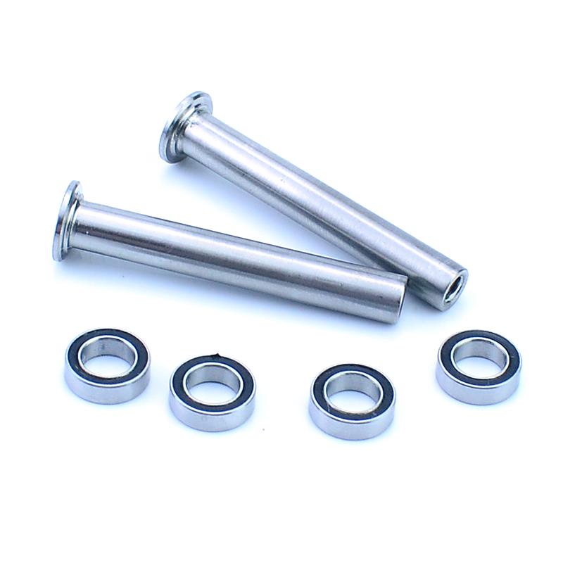 2pcs Titanium Alloy Steering Post for 1/7 1/8 ARRMA 6S Car MOJAVE TYPHON KRATON NOTORIOUS OUTCAST FIRETEAM INFRACTION LIMITLESS