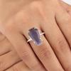 Tanzanite Gemstone 925 Sterling Silver Jewelry Handmade Ring Gift For Wedding RR-39-9