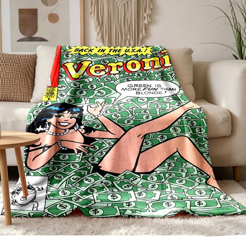 Archie ComicsSoft and comfortable flannel Suitable for sofas living rooms outdoor camping travel and also makes a great anniversary gift