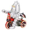 Retro Wind Up Tin Toy Handmade Energy Saving Ringing Robot for Photography Prop Collection Present