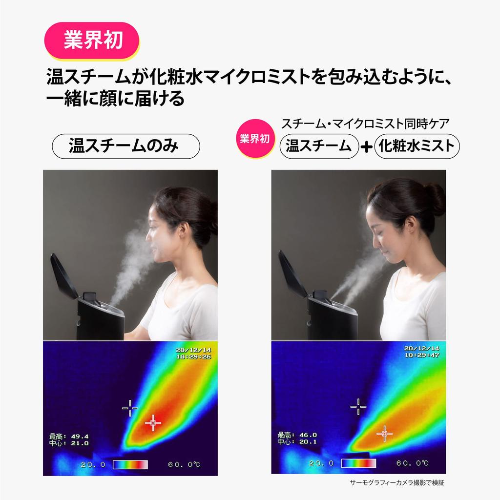 Steam x lotion Face steamer nicoja официальный ультразвуковой парогенератор для лица устройство для красоты увлажняющий уход очищающий уход за порами [Теплый туман]