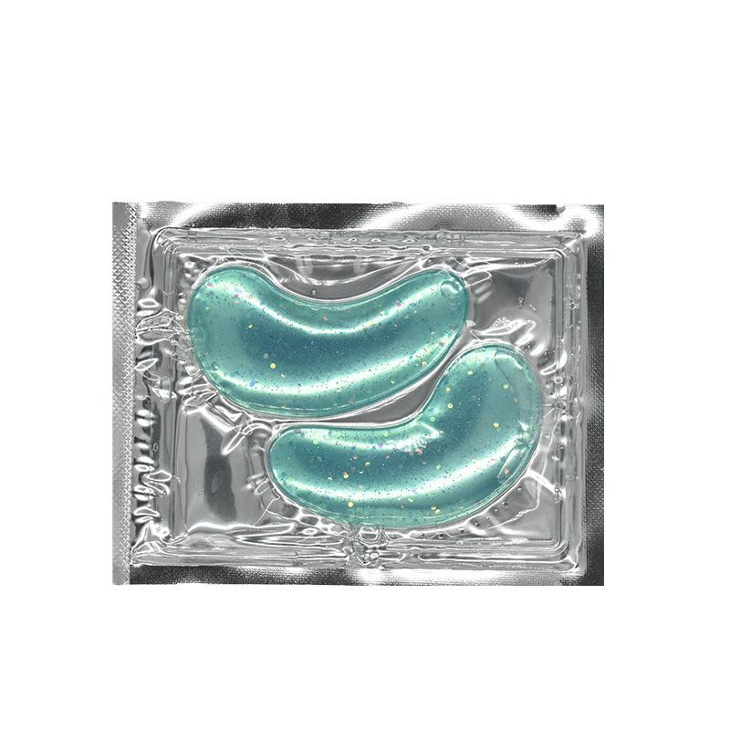 30 шт. Мерцающие кристальные патчи для глаз с коллагеном, глубокое увлажнение для разглаживания мелких морщин, восстанавливающий уход для области под глазами 6 г