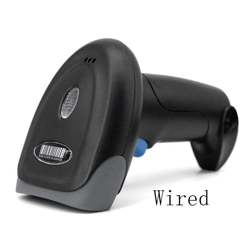 Портативный сканер Проводной/Беспроводной/Bluetooth Ридер Ручной QR-сканер 1D 2D Считыватель штрих-кодов для Мобильных платежей Магазин