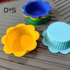 10/20 шт. силиконовые формочки для выпечки, утолщенные антипригарные формы для кексов, тартов, нестандартных форм, пригодные для использования в духовке/морозильной камере/посудомоечной машине, для заварного пудинга