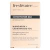 Fresh Water Farm Mandarin Cedarwood Conditioner Bar, 70g, 1 Piece