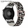 18мм20мм22мм Эластичный нейлоновый ремешок для Samsung Galaxy Watch 7 6 4 5 40мм 44мм/5 Pro/4 Classic 42мм 46мм 47мм/Active 2/Watch3 41мм Сменный браслет