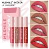 MLSMILE Do Not Stick To The Cup, Dyeing The Lip Pen, Lasting Easy To Color Matte Lip Line, Marker Pen, Red Water Set