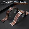 Деловой браслет из нержавеющей стали для Samsung Galaxy Watch 8 40 мм 44 мм 8 Classic Мужской роскошный ремешок для GALAXY Ultra 47 мм 2025 Ремешок