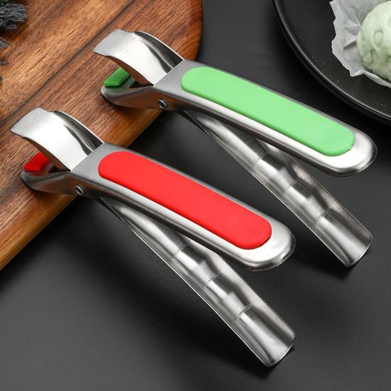 Антиожоговый зажим для миски, захват для сковороды из нержавеющей стали, теплоизоляция, подъемник для противней для духовки, горячих кастрюль, мисок, тарелок и подносов