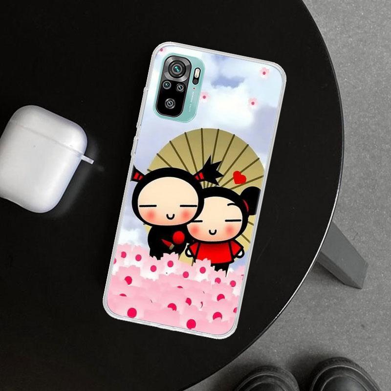 Cute Cartoon Pucca Garu Phone Case Cover for Xiaomi Redmi Note 15 14 13 12 11 Pro Plus 14S 12S 11S 11T 11E 10S 10 Customized Fun