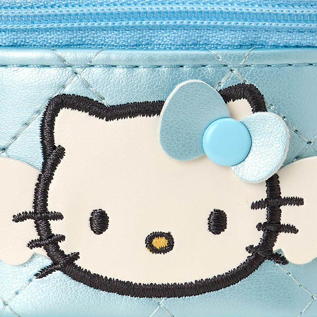 Sanrio Vanity-shaped mini accessory case (miniature quilt) Hello Kitty Blue 648353