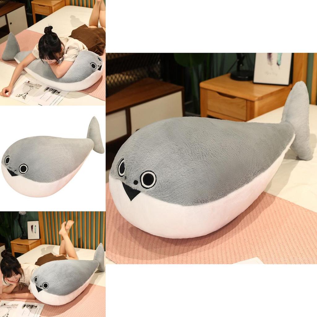Delightful Sakaban Fish Plush Toy Unique Design Snuggly Body Pillow For Comfortable Sleep
