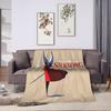 Hollow Knight Silksong Blanket  Super Warm Funny Plush Bedding Throws For Girls Boys Living Room Flannel Bedspread Bed Cover