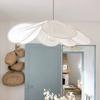 Подвесной светильник из лепестковой ткани в скандинавском стиле, простые лампы в стиле бохо для столовой, гостиной, спальни, чайной комнаты, люстры для домашнего проживания