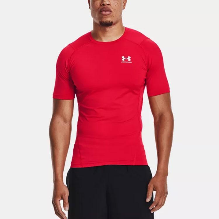 Under Armour HeatGear Training T-shirt 'Red' Men's 1361518-600