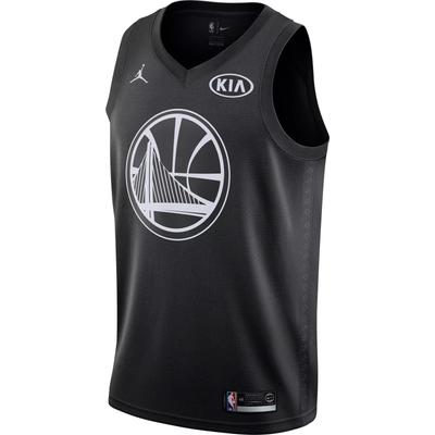 X NBA Collaboration Майка-топ Warriors Swingman Air Series 2018 All-Star Удобный стильный пуловер Мягкие детские топы Черный 9Z2B7BY3P-DURANT