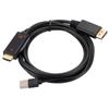 Кабель 1,8 м HDMI-совместимый источник на DP-дисплей, питание от USB, 4K 60 Гц, HDMI-совместимый на DP-шнур для ПК, ноутбука, PS5, Xbox