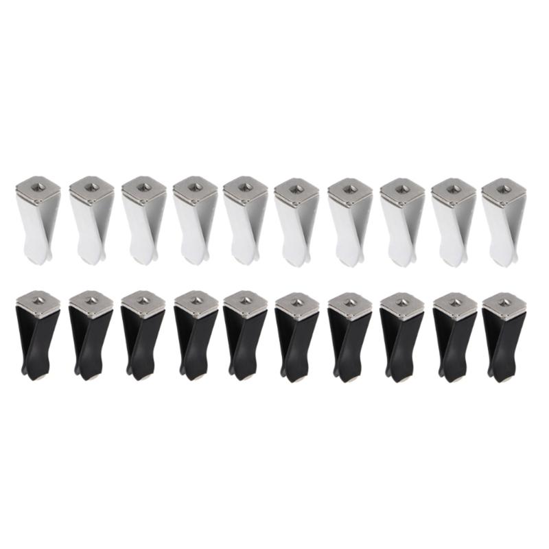 50 шт. зажим для воздуховыпускного отверстия, фитинги для стеклянных бутылок, зажим для вентиляционного отверстия автомобиля