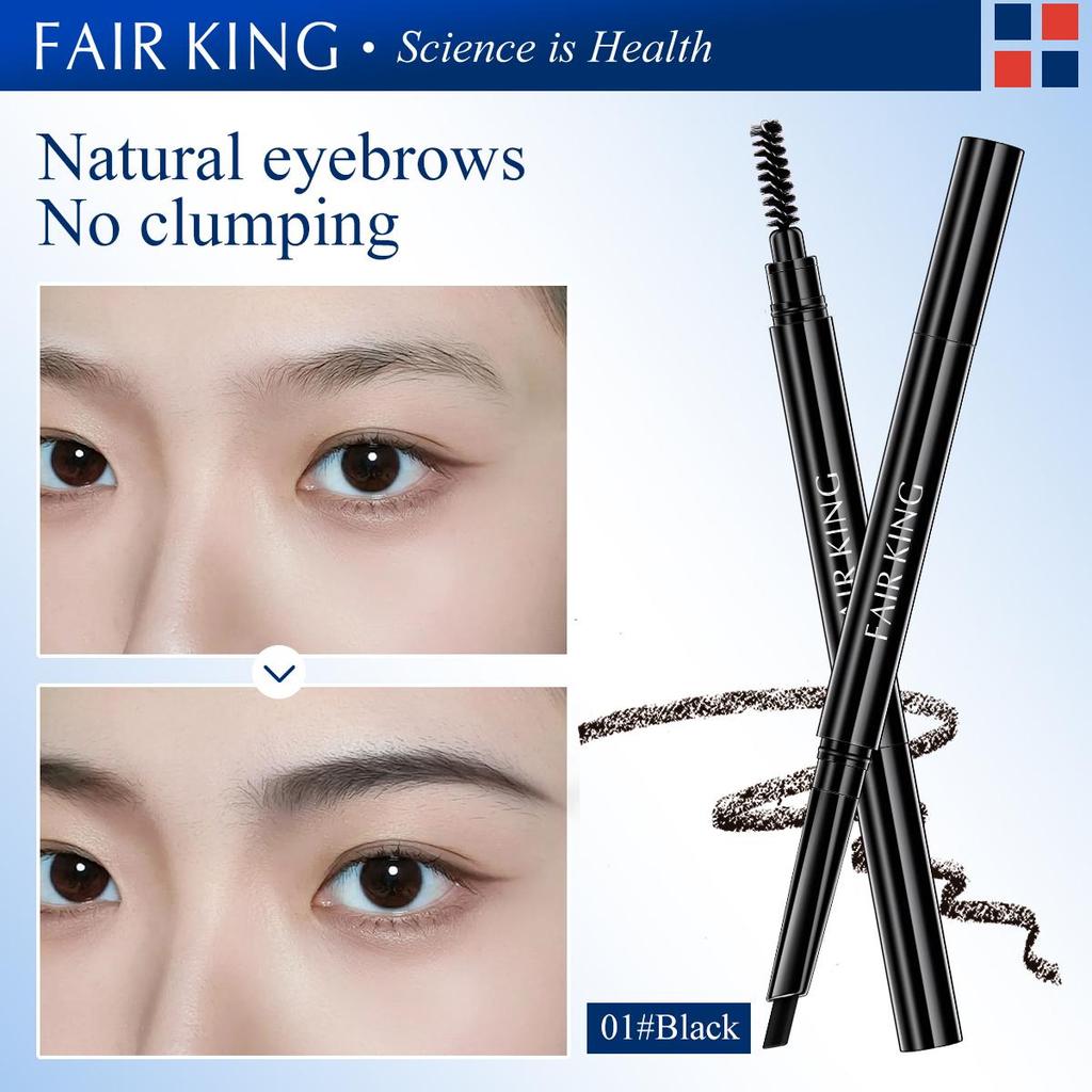FAIR KING Черный коричневый водонепроницаемый карандаш для бровей для женщин макияж оттенок естественный длительный