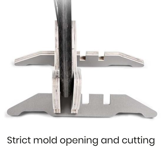 Стоянка для велосипеда Установка без инструментов Деревянная парковочная подставка напольного типа Регулируемая подставка для велосипеда в гараже с несколькими слотами для шоссейного велосипеда MTB