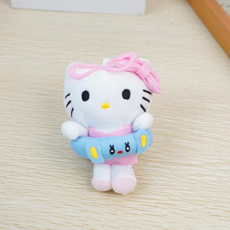Hello Kitty Бикини Надувное кольцо Подвеска и Сердце Плюшевая кукла Брелок Шарм