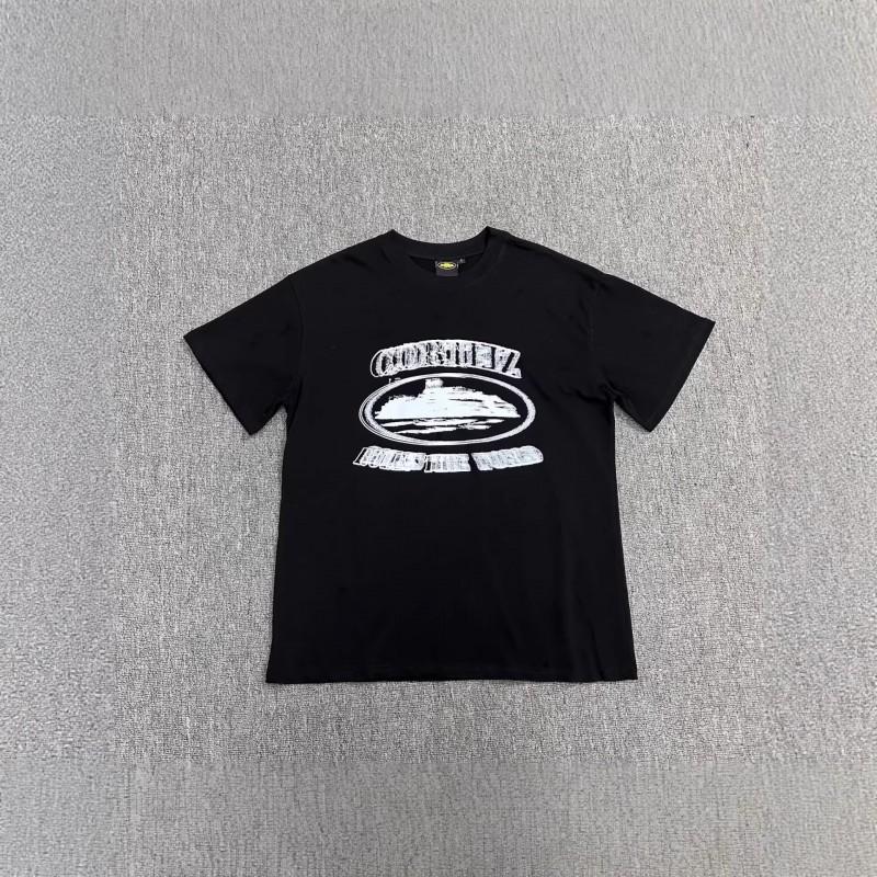 2026 Streetwear T-Shirt Loose Fit Short Sleeve Round Neck Men Women Printed Casual Alcatraz Style