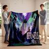 Dead Cells: The Queen and the Sea Artwork Flannel Blanket for Bedroom, Living Room, Sofa, and Nap Sofas.