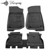 Коврики 3D (5D, 5 шт, полиуретан) для Jeep Wrangler 2018- гг