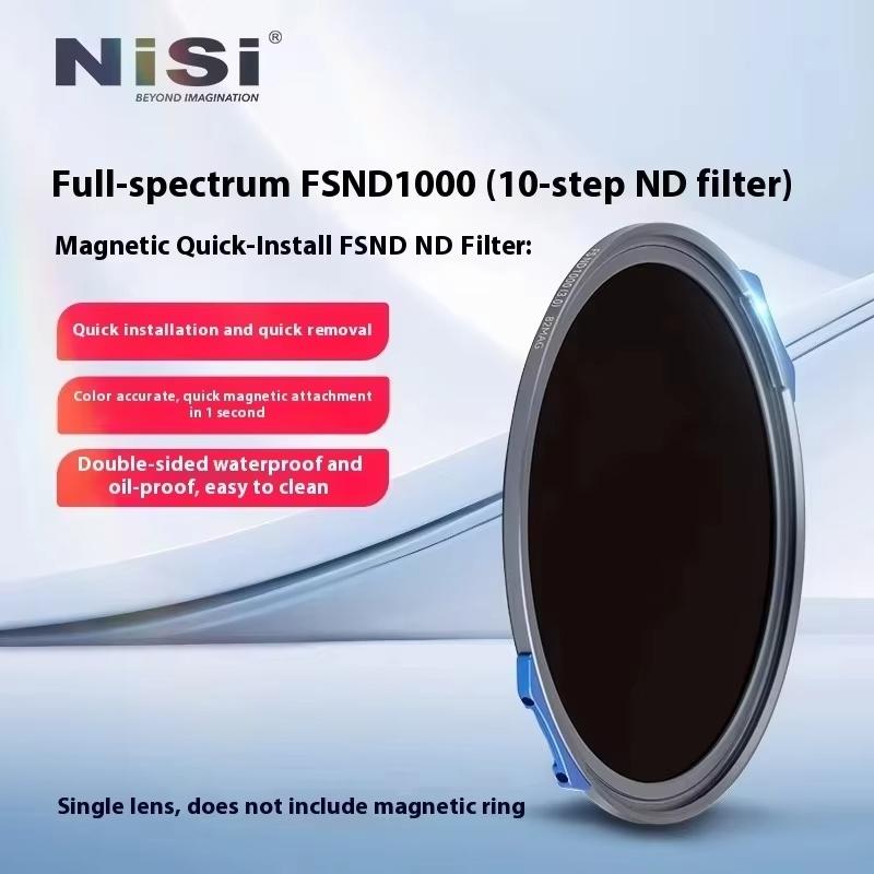 NiSi JetMag Pro Camera Magnetic Filter Kit for Polarizing Flexible Focus Lens Dimming Lens UV Protective Lens for Photography