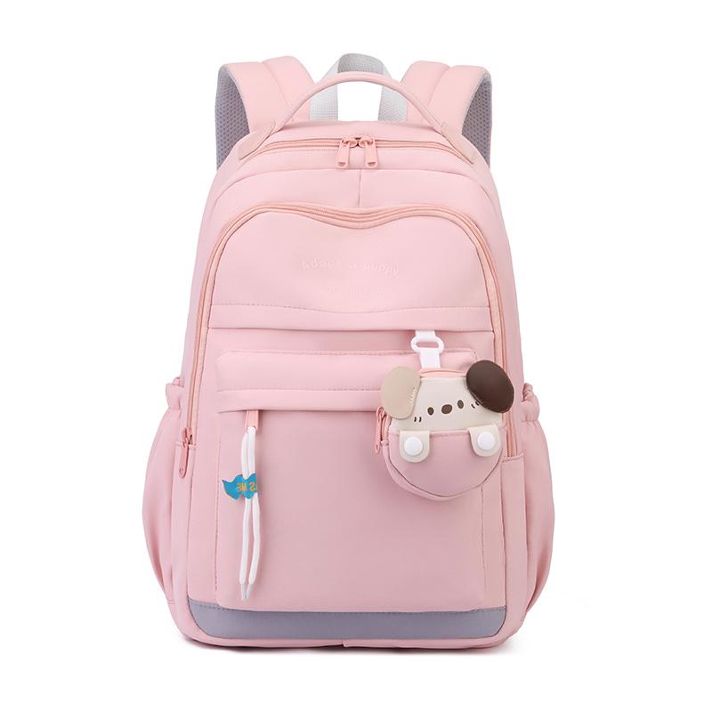 Girls Waterproof Backpack Student Schoolbag Lightweight Large Capacity Outdoor Backpack