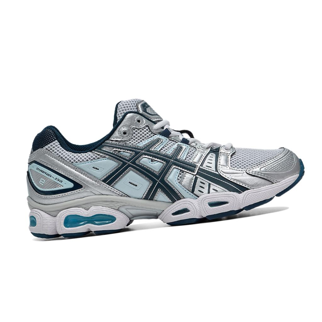 New Asics Gel Nimbus 9 Pure Silver French Blue Women's 1202A278-020