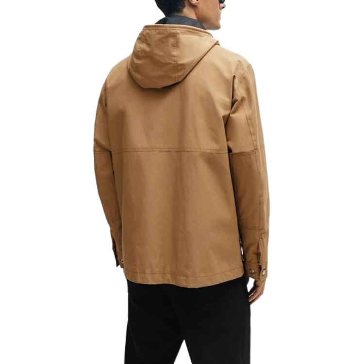 HUGO BOSS SS24 Jackets & Coats Men's Dark Khaki 50505323-260