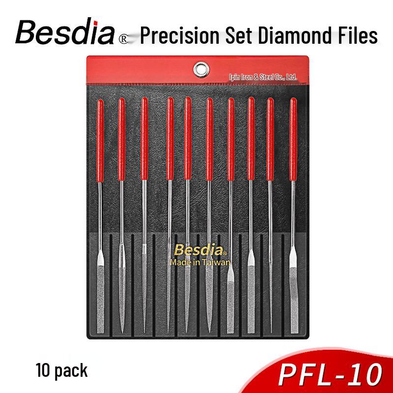 Алмазный надфиль Besdia PF-10L/PF-10/PFL-10, Качество первого класса, Тайвань