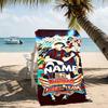 Customizable personalized beach towels Captain Tsubasa Dream Team themed designs.Suitable for the beach, yoga, sports;ideal as beach accessories