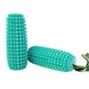 Corn-Shaped Squeaky Toy Molar Teeth Cleaning Toothbrush For Dogs