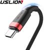 USLION USB Type C Cable for Huawei USB C Phone Cable Fast Charging Type C Cable for USB Type-C