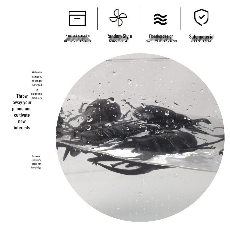 Floating Beetle Series: Simulation Animal Toys for Children's Cognitive Development