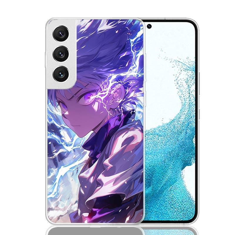Huner X-Hunters Killua Phone Case For Samsung Galaxy S10 Lite S10E S9 S8 Plus Note 20 Ultra 10 Pro 9 8 S7 Edge M21 M12 M32 M51 M