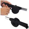 Camping Barbecue Fan Portable Hand-Operated Blower Efficient Fire Making Blower Charcoal Combustion Blower Picnic BBQ Tools