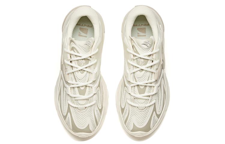 Sneakers Anta Pulse Slip Resistant Abrasion Resistant Low top Chunky Sneakers Ivory White