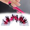 100pcs Self-Adhesive Sticker Nail Extension Paper Forms  Easy DIY Nail Art Creation At Home