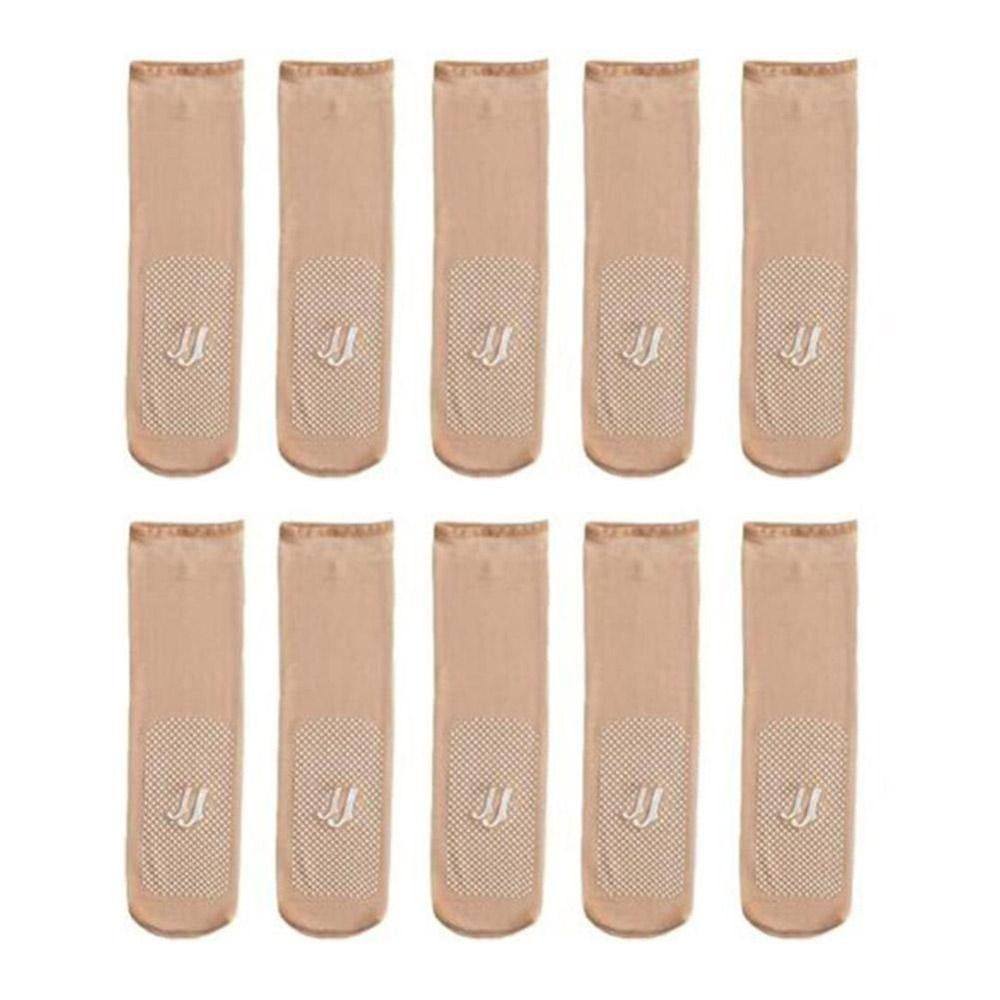 Резиновые невидимые шелковые носки в горошек с кристаллами, короткие чулки, не оставляющие следов шелковые прозрачные носки до щиколотки