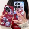 HSR Топазовый Матовый ТПУ Чехол для Мобильного Телефона для Xiaomi 15 14 13 12 Mi 11 T Ultra Lite Pro S X 5G Цветной Печатный Чехол