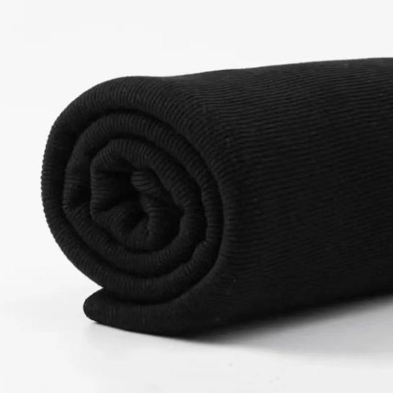 20x120cm Plain Knitted Rib Trims Fabric Baseball Clothes Knitted Rib Cuff Stretchy Fabric Uniforms Solid DIY Cuff 1PC