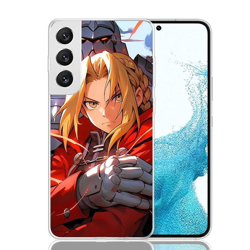 Чехол для телефона с аниме F-ullmetal A-Alchemist для Samsung Galaxy S26 S25 Edge S24 S23 FE S22 Ultra S21 Plus S20 + Fundas Cover Coque G