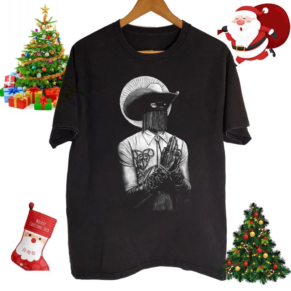 Orville Peck Black Shirt Xmas Full size S5XL Unisex CS75 Unisex T-Shirt