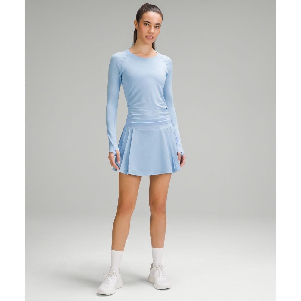 Lululemon Swiftly Tech Long Sleeve Shirt 2.0 Waist Length Sinatra Blue Sinatra Blue