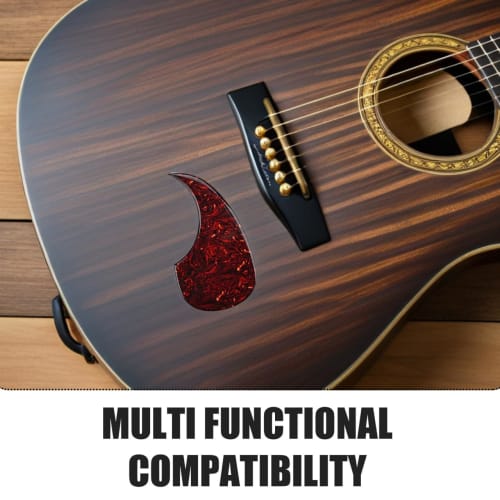 Vaguelly Adhesive Folk Guitar Pickguard for Acoustic and Electric Guitars