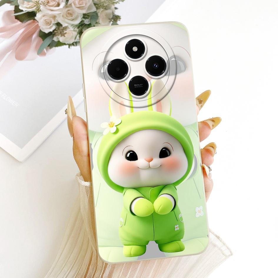 Чехол для Xiaomi Redmi 14C Redmi14C Новый Милый Кот Силиконовый Мягкий Чехол Для Poco C75 PocoC75 Redmi A4 A3 Pro Защитные Чехлы для Телефона